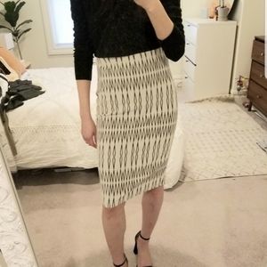Midi pencil skirt